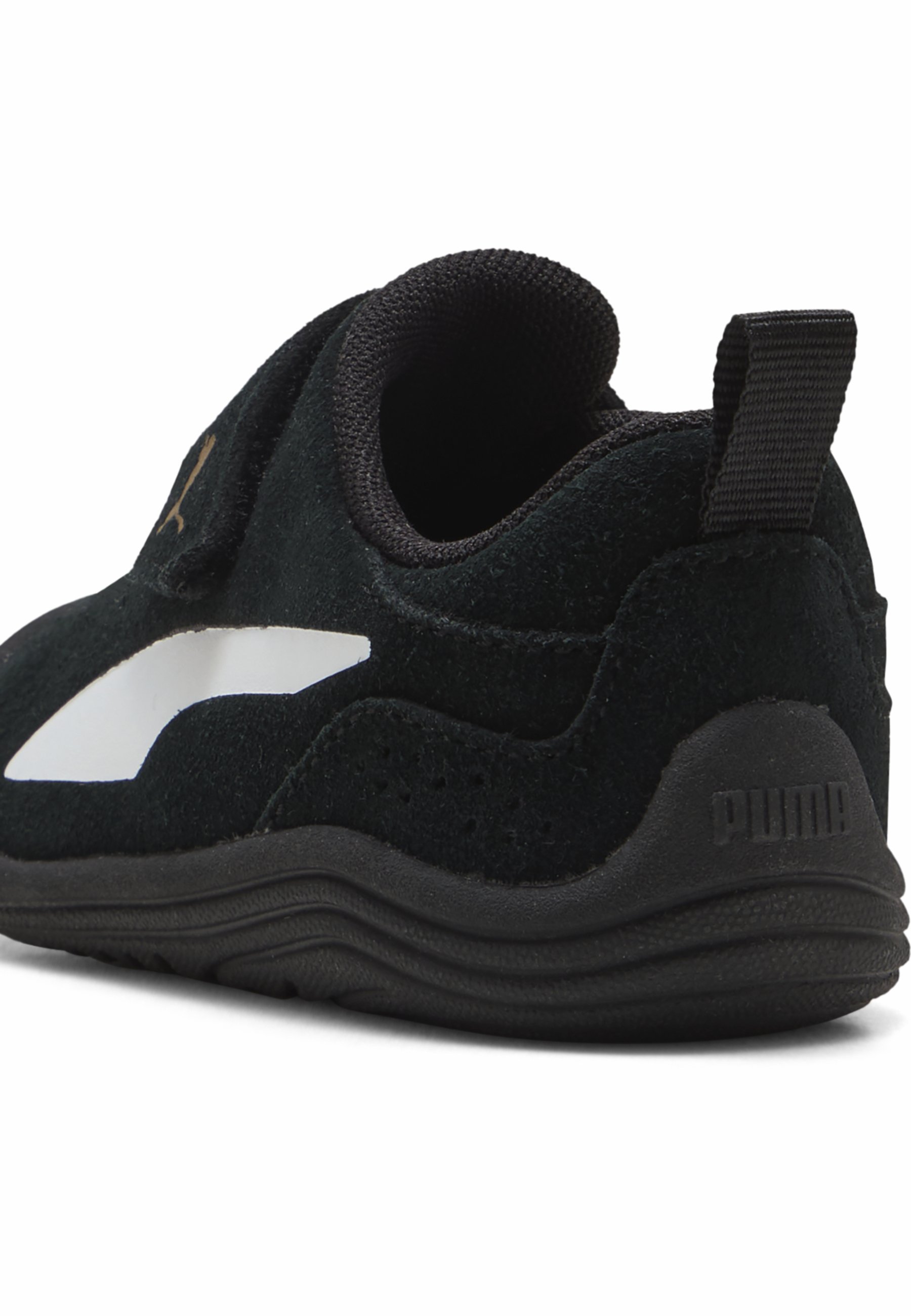 Puma PREMIUM UNISEXE - Baskets de marche - noir blanc or