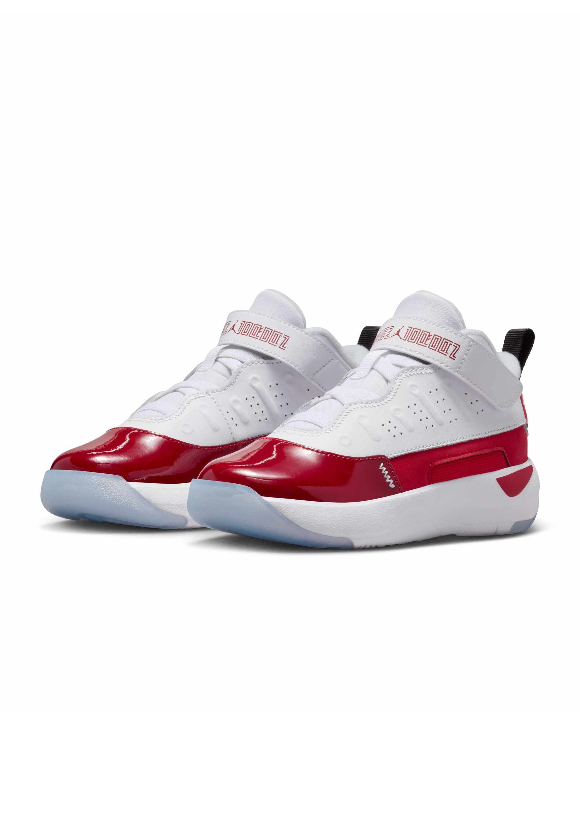 Jordan MAX AURA sportbačiai - balti/balti, raudonai juodi