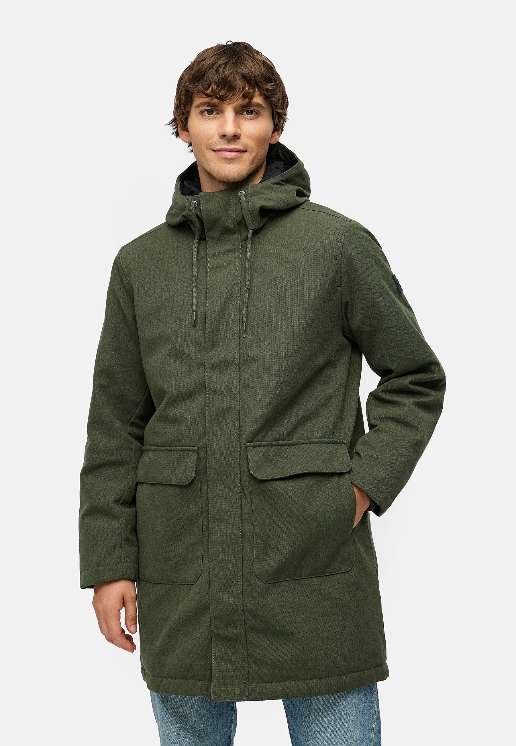 Ragwear MR THEM - Parka - vert olive foncé