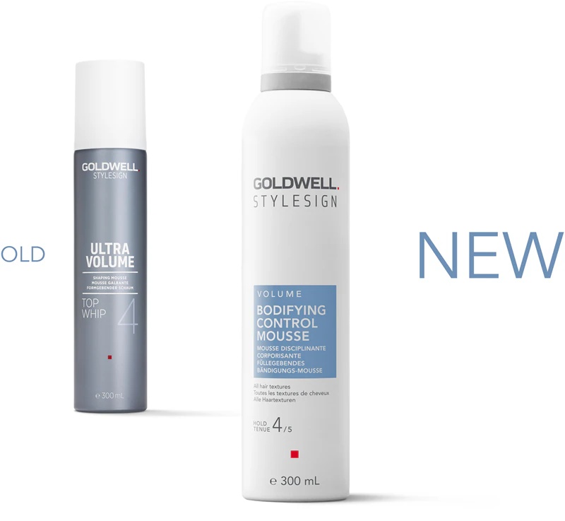 „Goldwell StyleSign Bodifying Control Mousse“ plaukų putos papildomai apimčiai