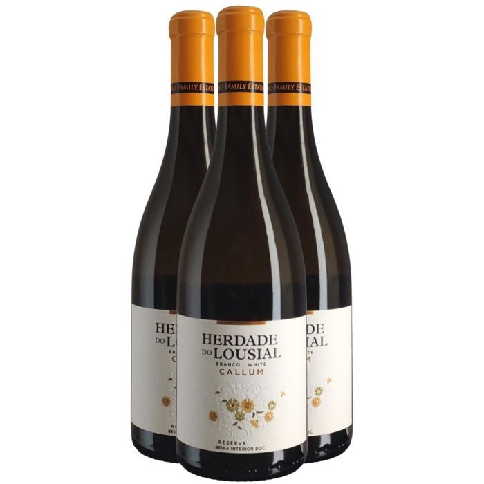 Herdade do Lousial Beira Interior Callum Reserva 2022 - Vin Blanc du Portugal (3x75cl)