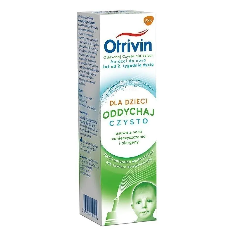 Otrivin Oddychaj Czysto, Aerozol do nosa dla dzieci