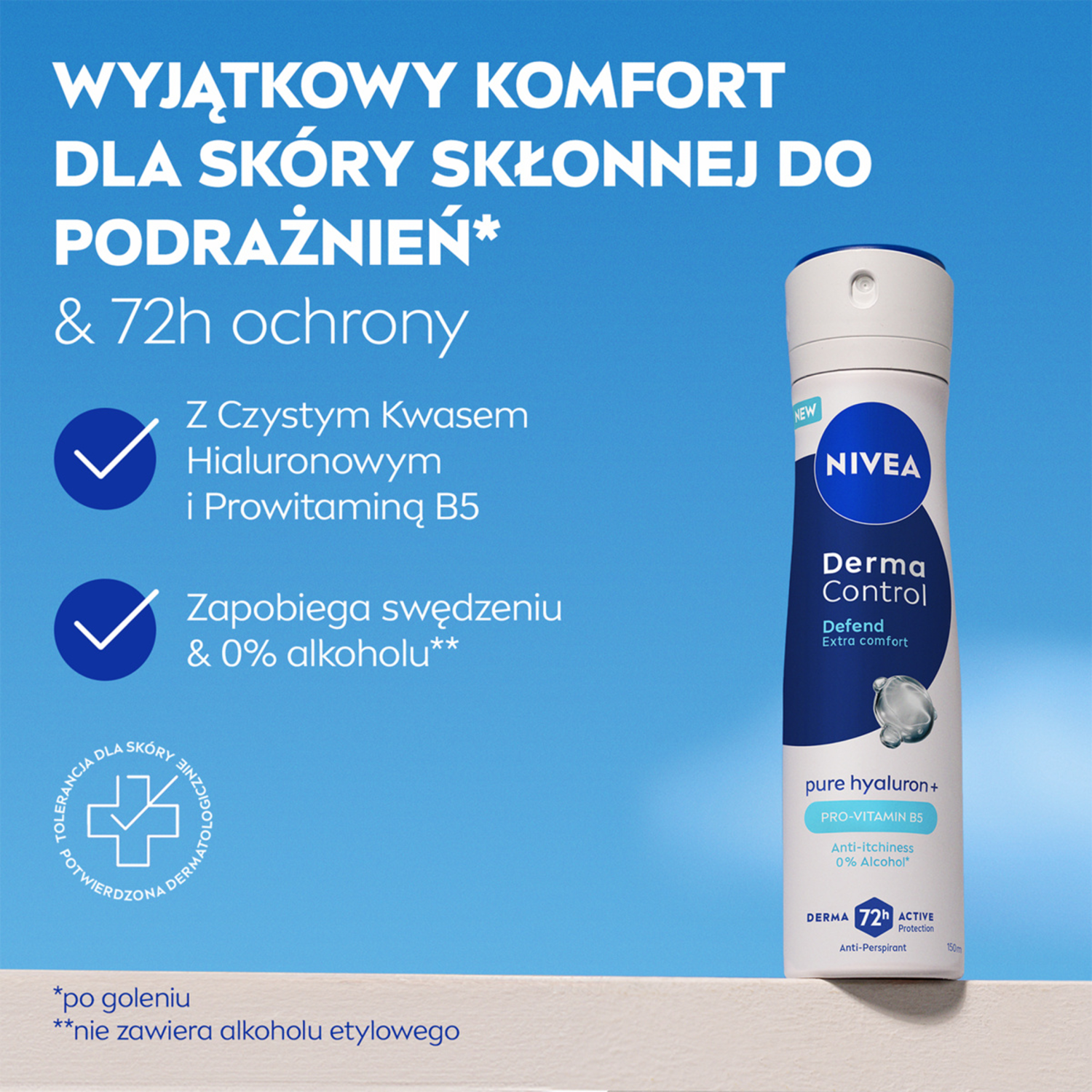 Nivea Derma Control Defend 72h