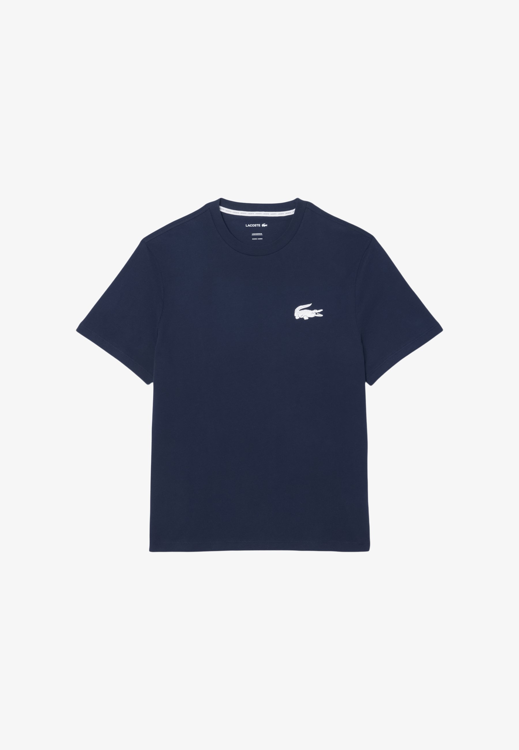 Lacoste T-shirt - T-shirt met print - blauw marine wit