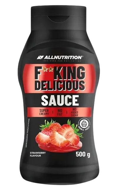 Allnutrition Fitking Delicious Strawberry - Sauce 500 g
