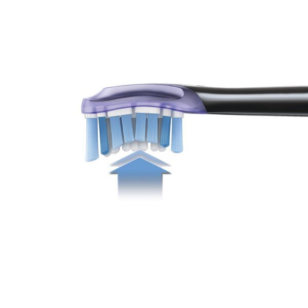 „Philips Premium Gum Care“ šepetėlių galvutės, juodos, 2 vnt. pakuotėje<br>juodos, 2 vnt.