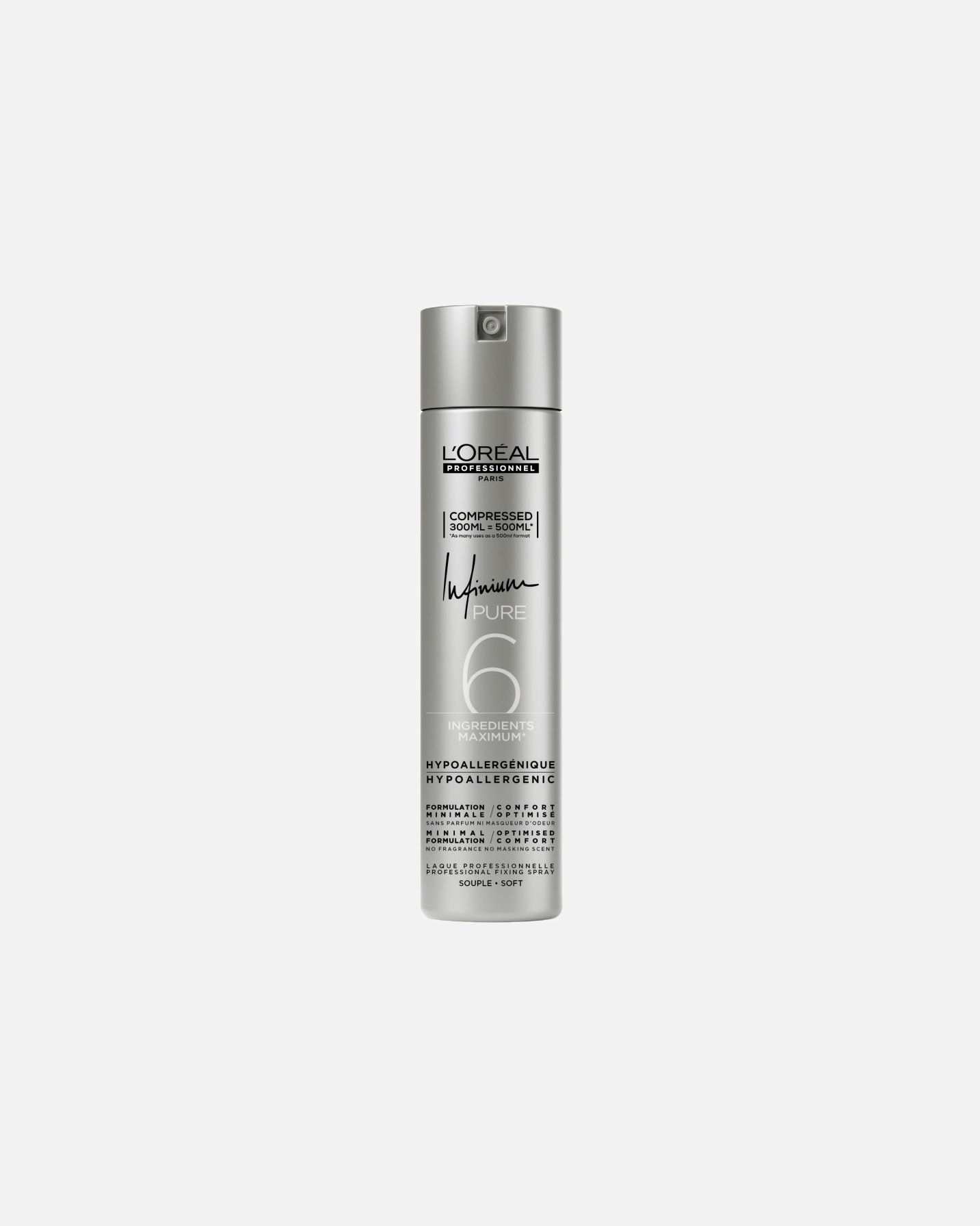 L'Oréal Professionnel Lak na vlasy Infinium Pure Soft - 300 ml