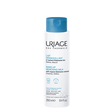 Uriage Lait Démaquillant Visage et Yeux kuivalle iholle puhdistusmaito normaalille ja kuivalle iholle 250 ml 250 ml