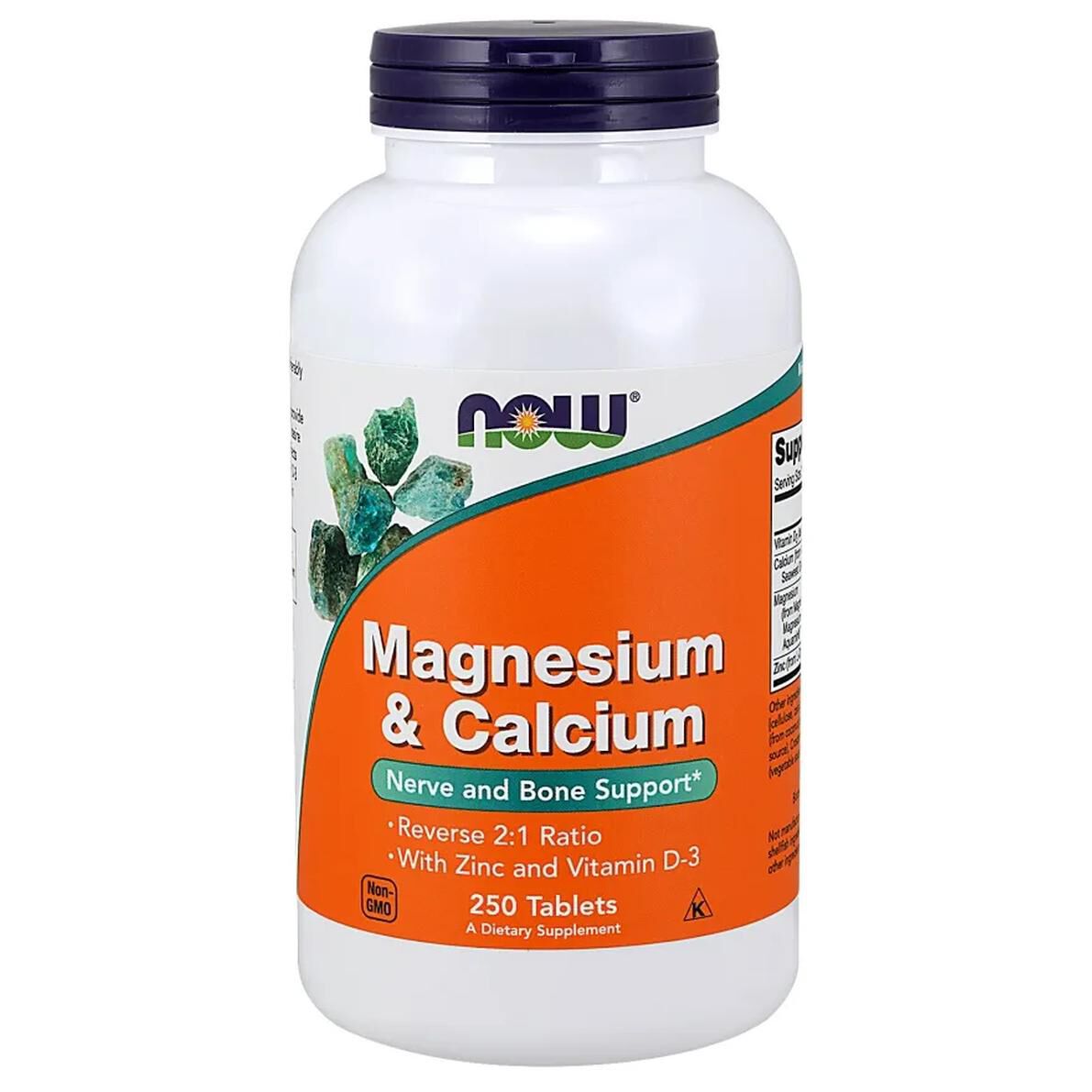 Now Foods Magnesium & Calcium + D3 + Zink