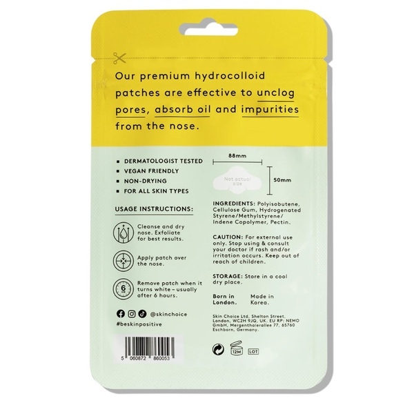 Benzi SkinChoice Breakout pentru porii nasului, 5 plasturi pentru porii nasului