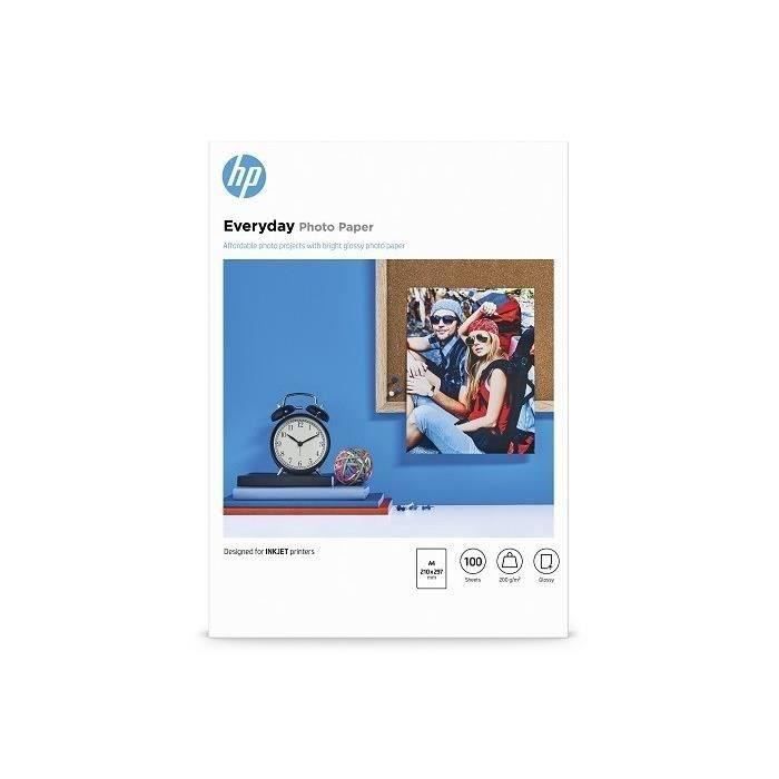 Carta fotografica lucida HP Everyday - 100 fogli/A4/210 x 297 mm - Versatile 200 g/m²
