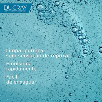 Ducray Keracnyl Foaming Gel Face & Body Purifying Cleanser for fet, akneutsatt hud 400 ml