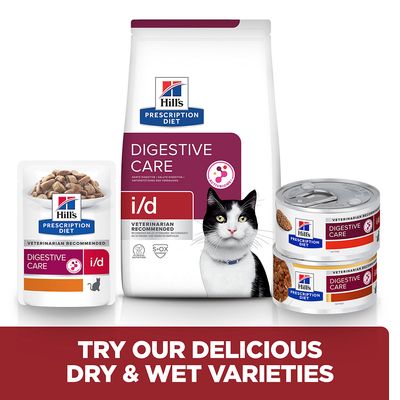 Ragoût Hill's Prescription Diet Feline i/d Soins Digestifs - Poulet
