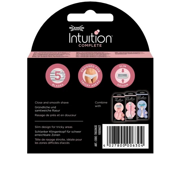 Wilkinson Sword Intuition Complete Navulmesjes<br>3 stuks