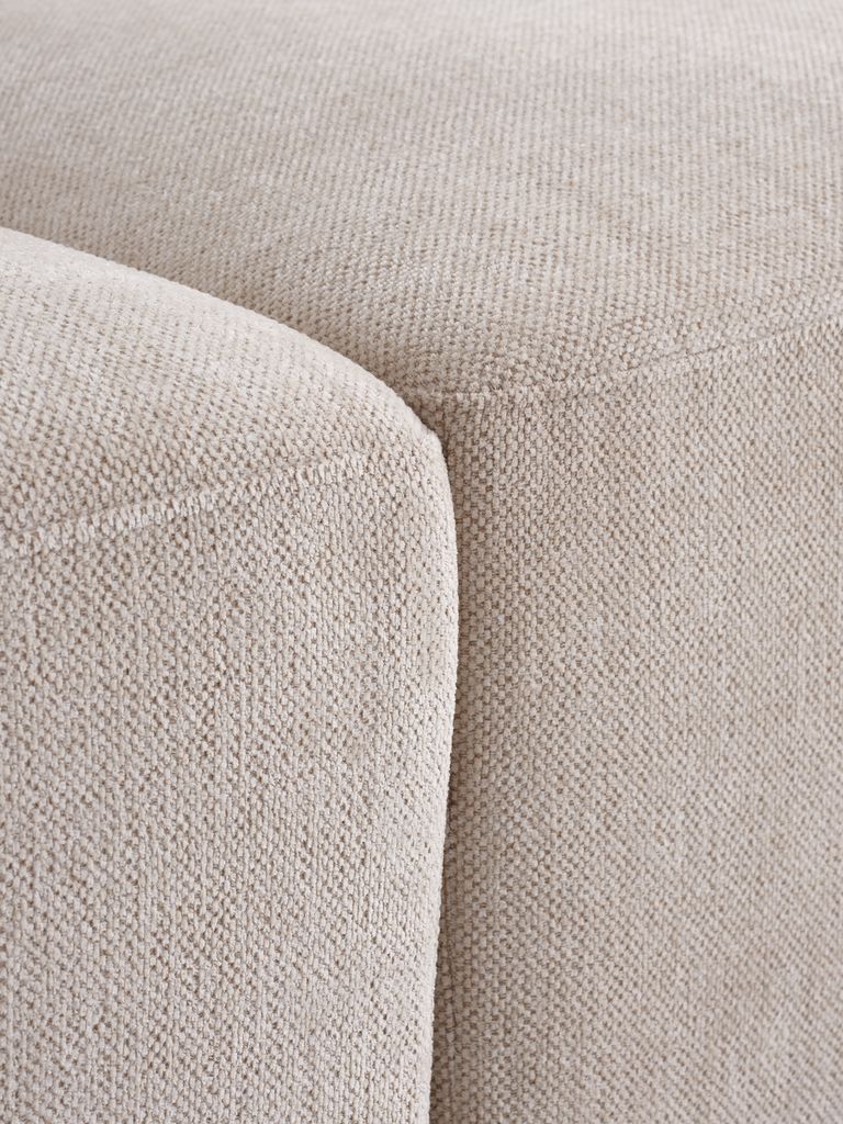 SKEJBY SKEJBY 5 vietų modulinė sofa, atvira, smėlio audinio