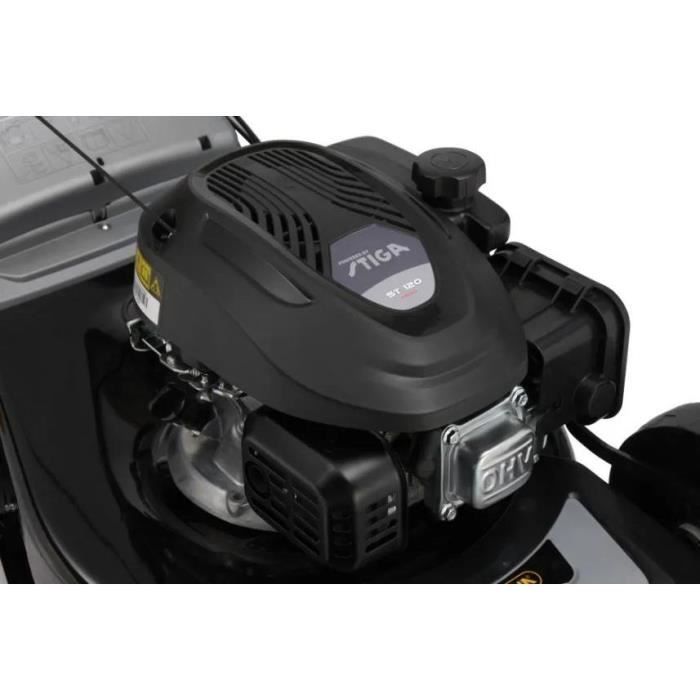 ALPINA AL 4 46 A push petrol lawnmower - 46cm cutting width - 123cc engine - Up to 1200 m²