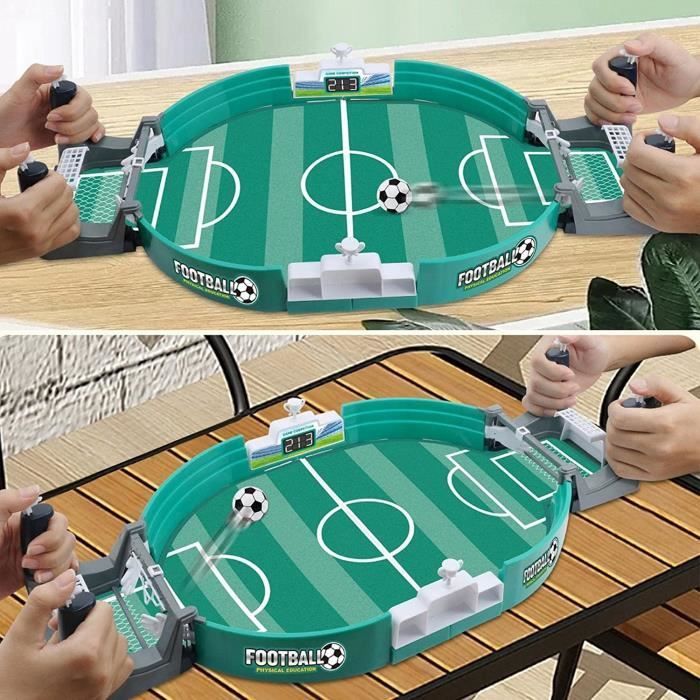 Mini voetbalspelletjes, tafelvoetbalspelletjes, interactieve tafelvoetbalspellen, interactieve spellen voor ouder en kind, cadeaus