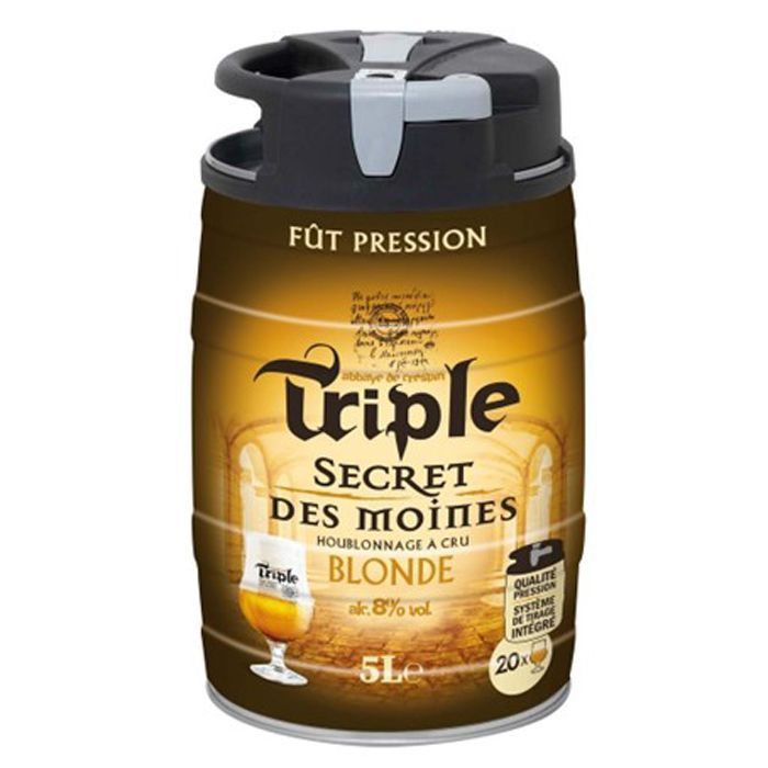Triple Secret des Moines Blonde - 5L Mini Keg of Blonde Beer