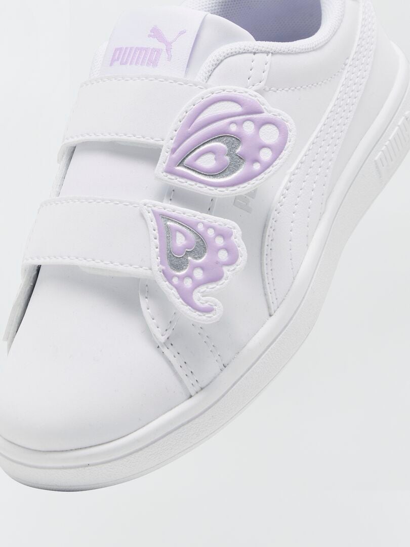Puma 'Smash' Butterfly sneakers - wit