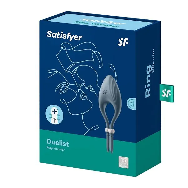 Satisfyer Masażer Duelist Dark Blue Masażer intymny