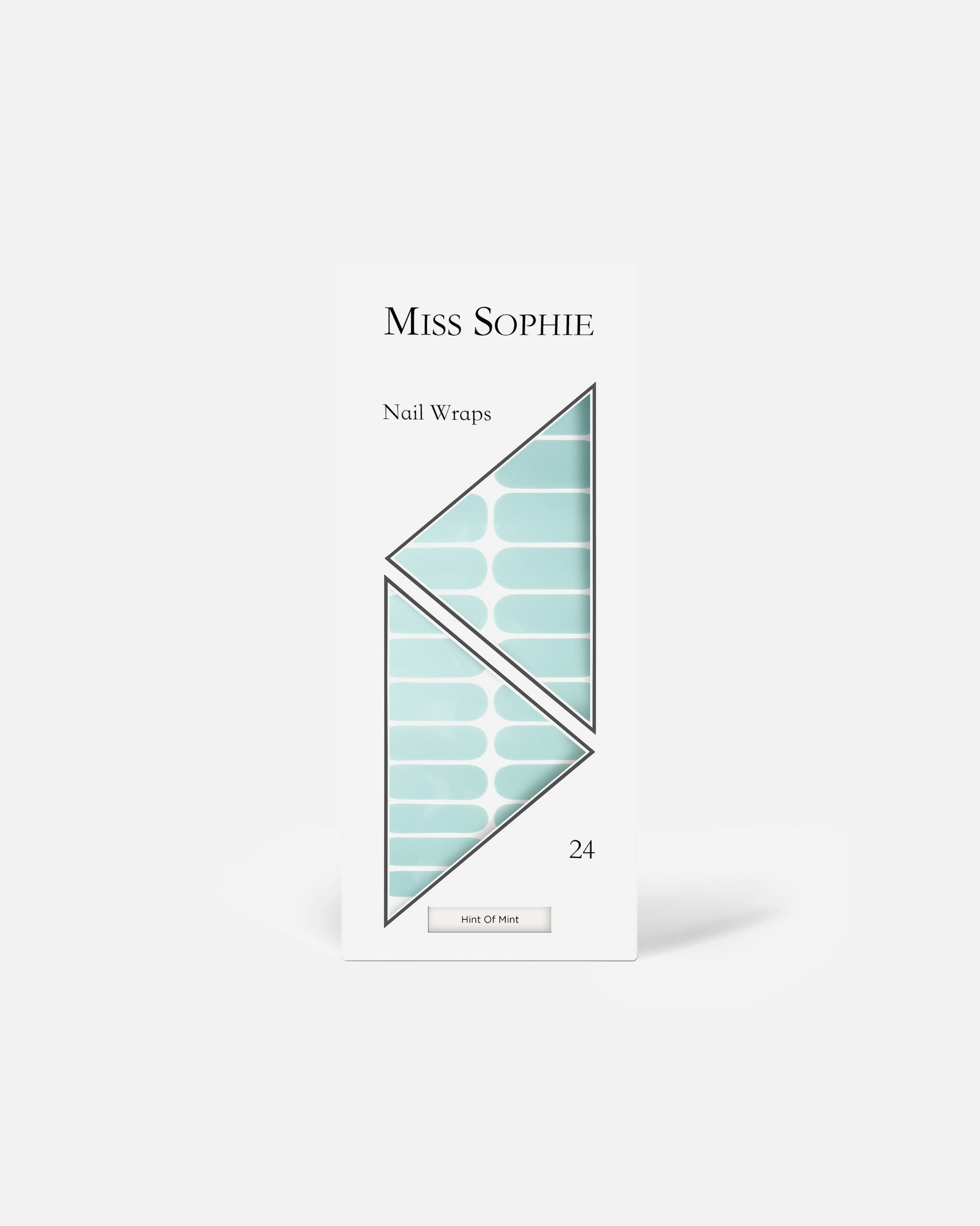 Miss Sophie Nail Design Nail Wraps „Наговештај менте“ – 1 комад
