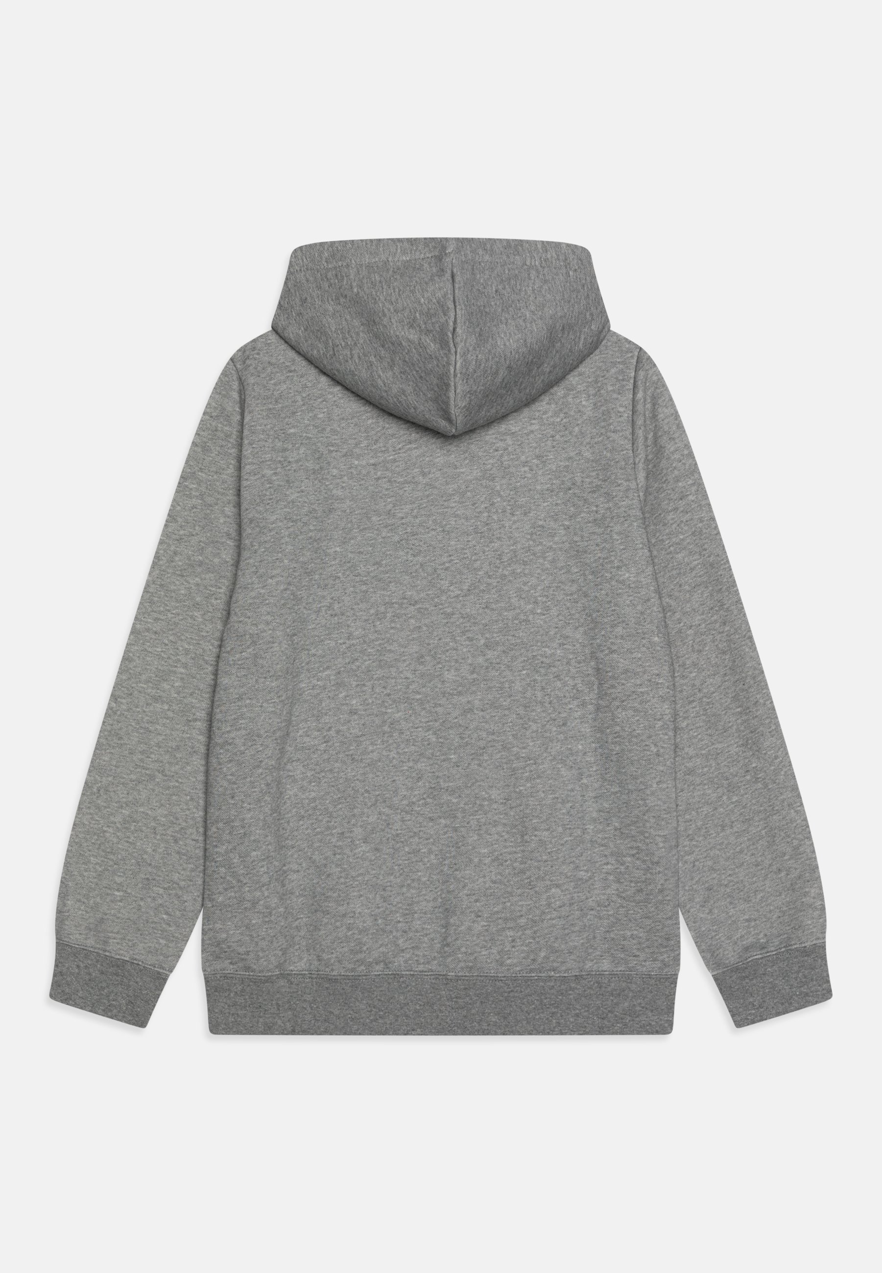 Felpa con cappuccio Puma LOGO - grigio melange medio