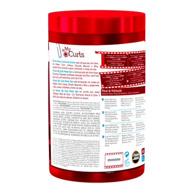 Novex maska za glajenje las My Movie Star Curls 1 kg 1 kg