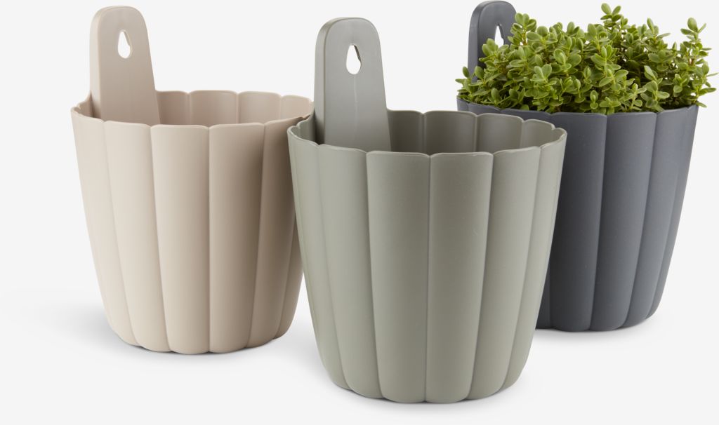 BUKSEBIE Lonček za rože BUKSEBIE Ø16xŠ21 mešan