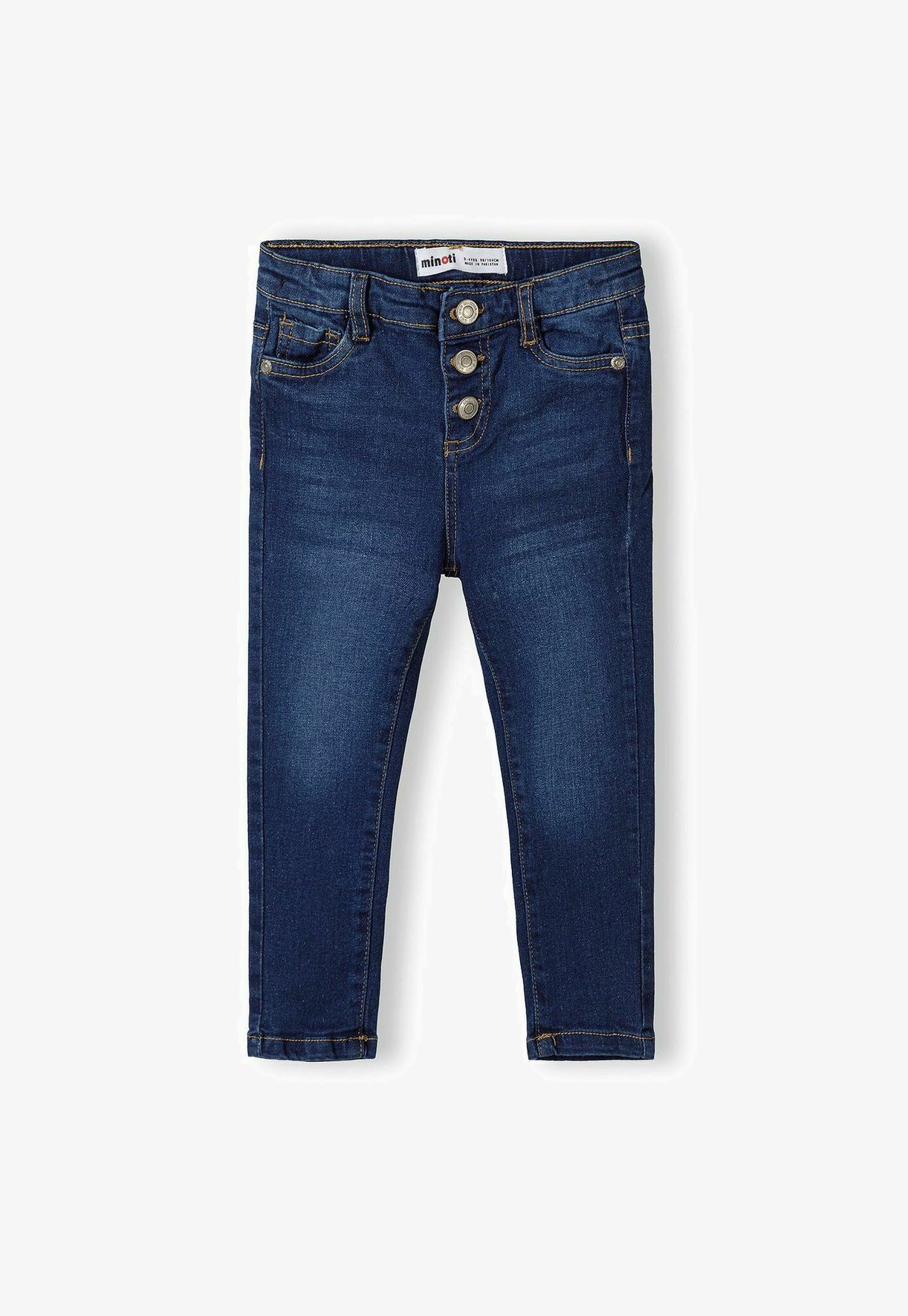 MINOTI SIDE POCKETS AND TAPERED LEG - Džínsy slim fit - tmavomodrý denim