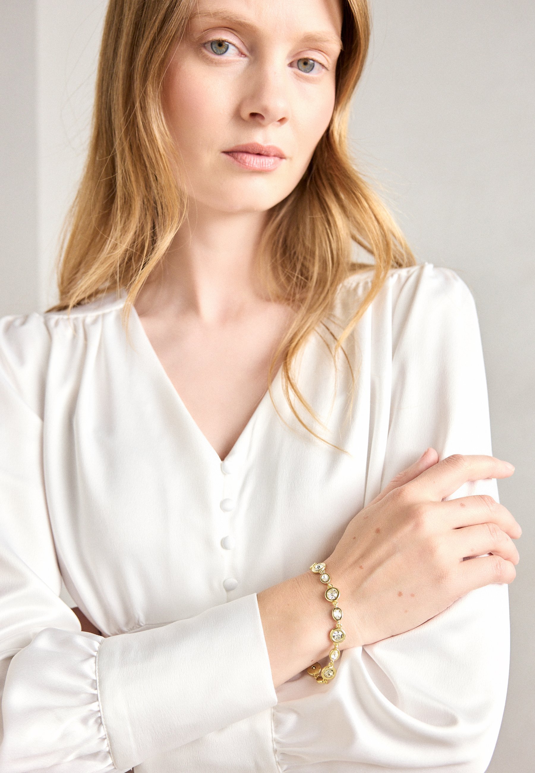 Anna Field armband - glanzend goudkleurig