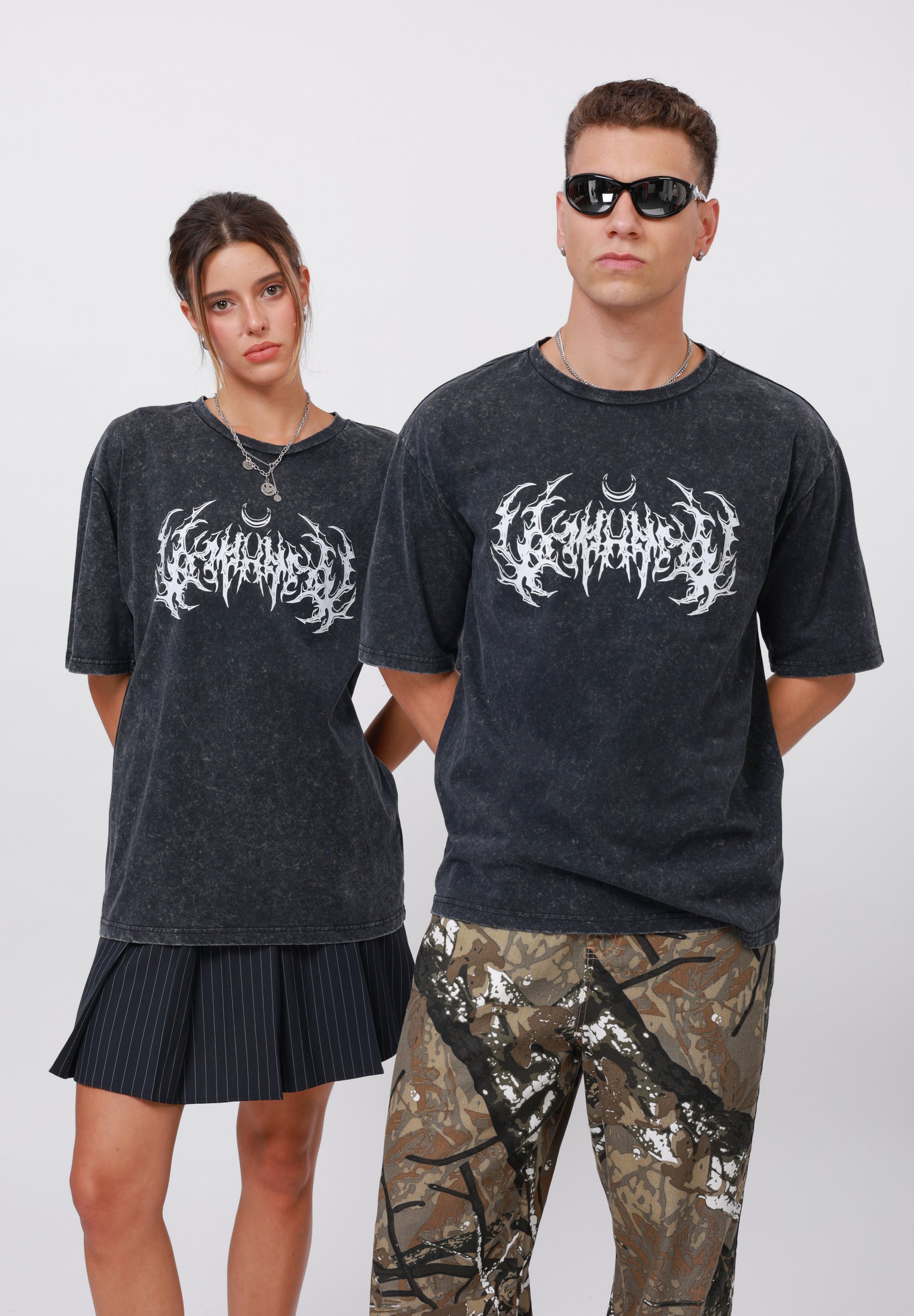 YOURTURN UNISEX - T-shirts med print - black