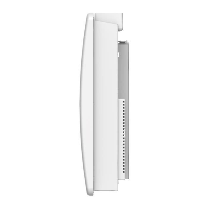 Radiador eléctrico fijo de inercia seca cerámica OCEANIC Rubis de 1000 W - Diseño curvo - Blanco - NF