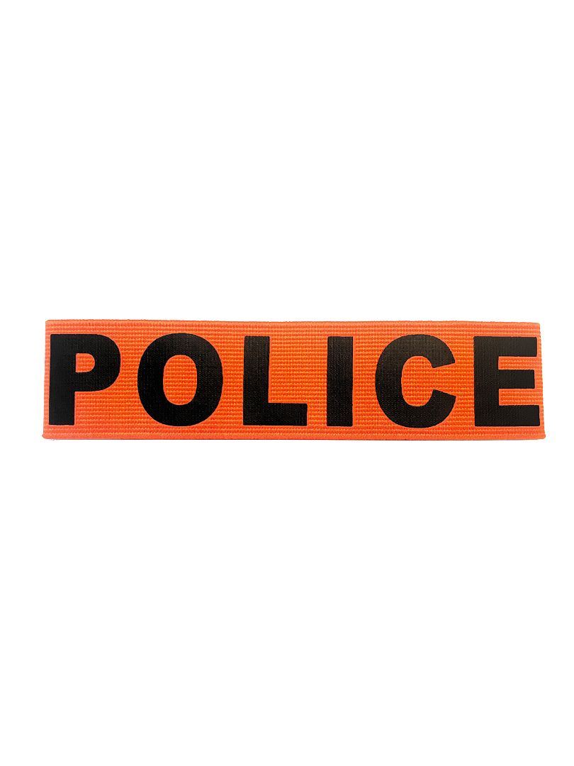 Politiebandkostuum - Oranje
