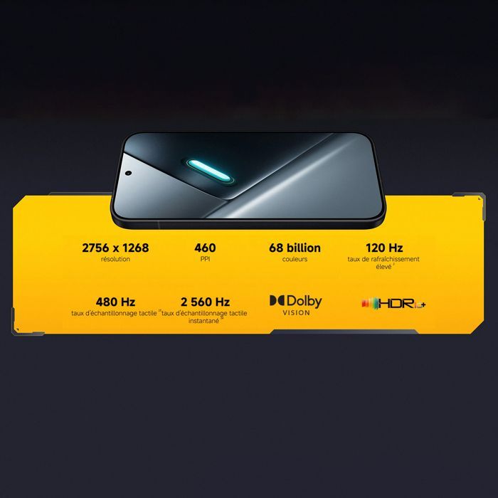 Smartphone Xiaomi POCO X8 Pro 5G con 12 GB di RAM e 512 GB di memoria interna - Edizione Iron Man, processore Dimensity 8500-Ultra, fotocamera Sony IMX882 da 50 MP con stabilizzazione ottica dell'immagine (OIS) e batteria da 6500 mAh.