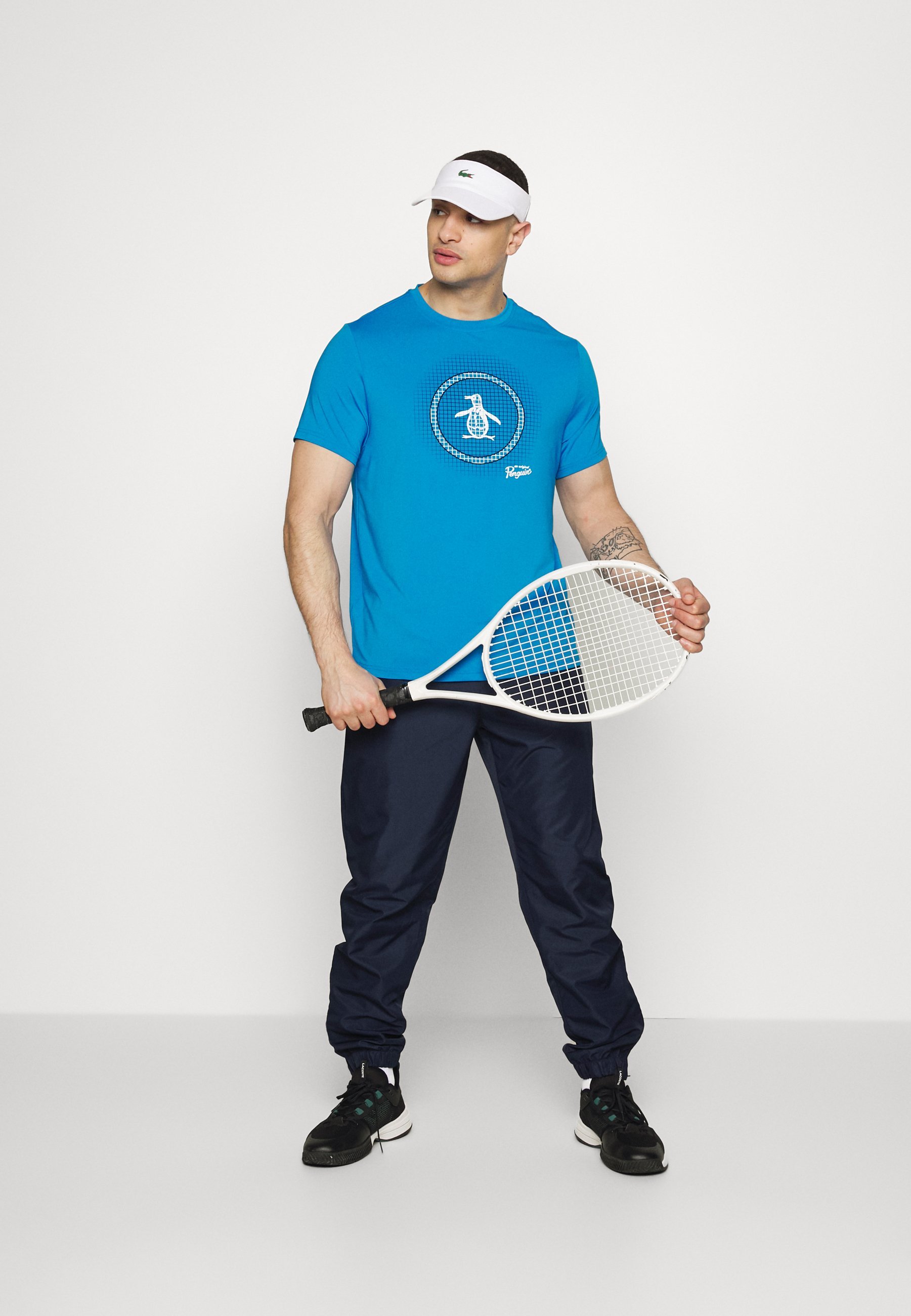 Teplákové kalhoty - navy blue Lacoste Sport