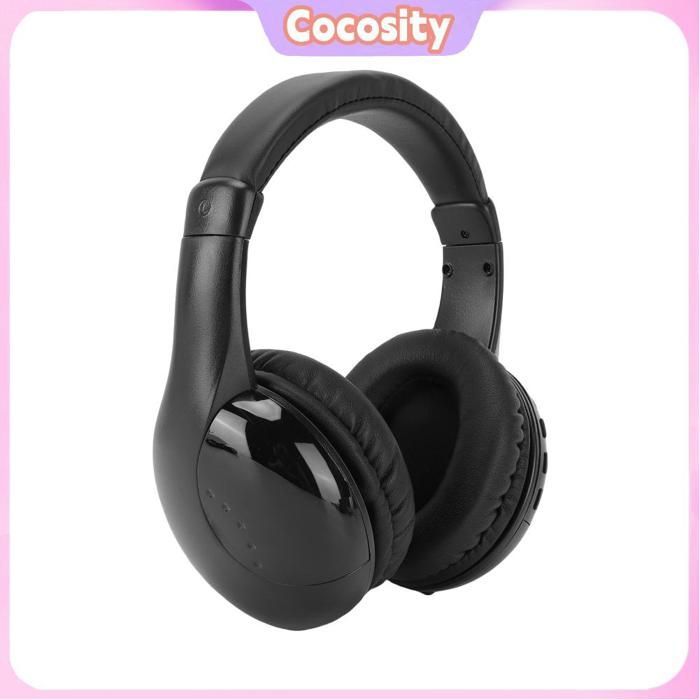 Auriculares inalámbricos Cocosity para TV, auriculares inalámbricos, carga rápida, auriculares Bluetooth de baja latencia, instrumentos musicales.