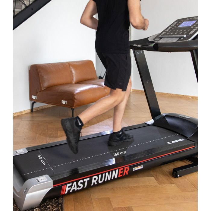 Tapis de course connecté - 22km/h - CARE - FAST RUNNER - KINOMAP