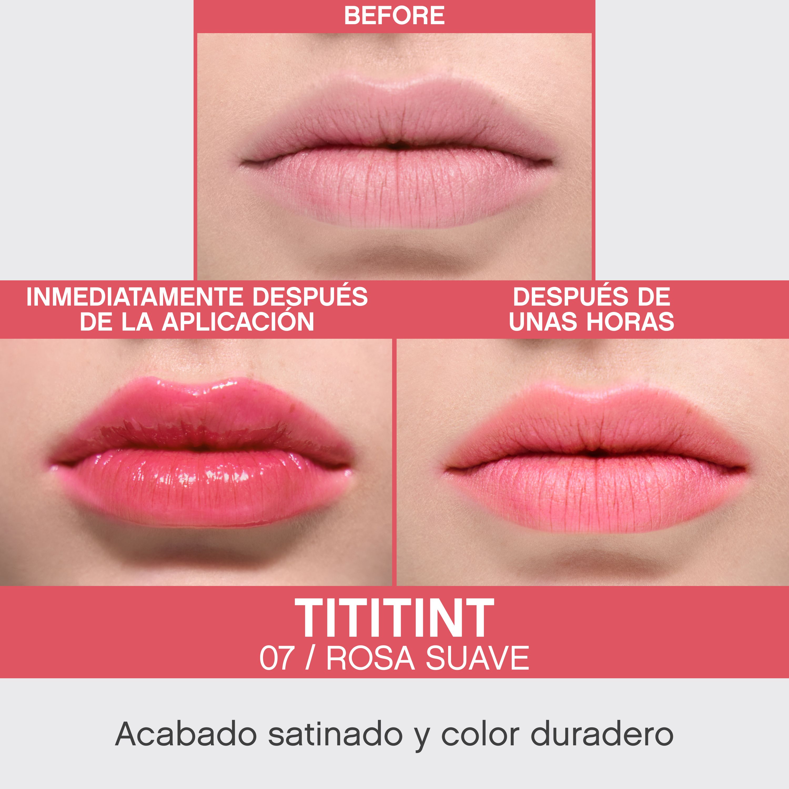 Tititint Lip Tint Lesky na pery a lesk na pery