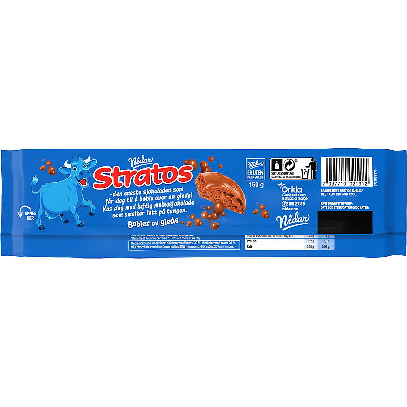 Nidar Stratos plato grande 150 g Nidar