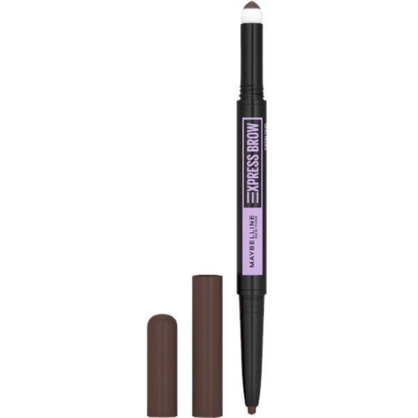 Оловка за обрве „Maybelline New York Express Brow Duo“, нијанса 04, тамно смеђа