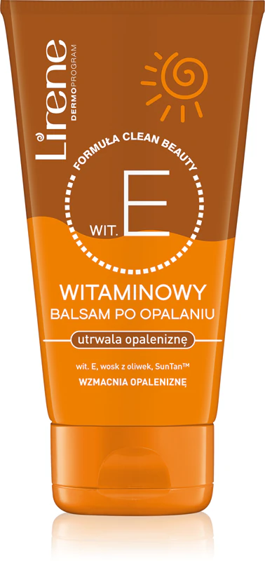 Bálsamo pós-sol regenerador Lirene Sun Care com vitamina E