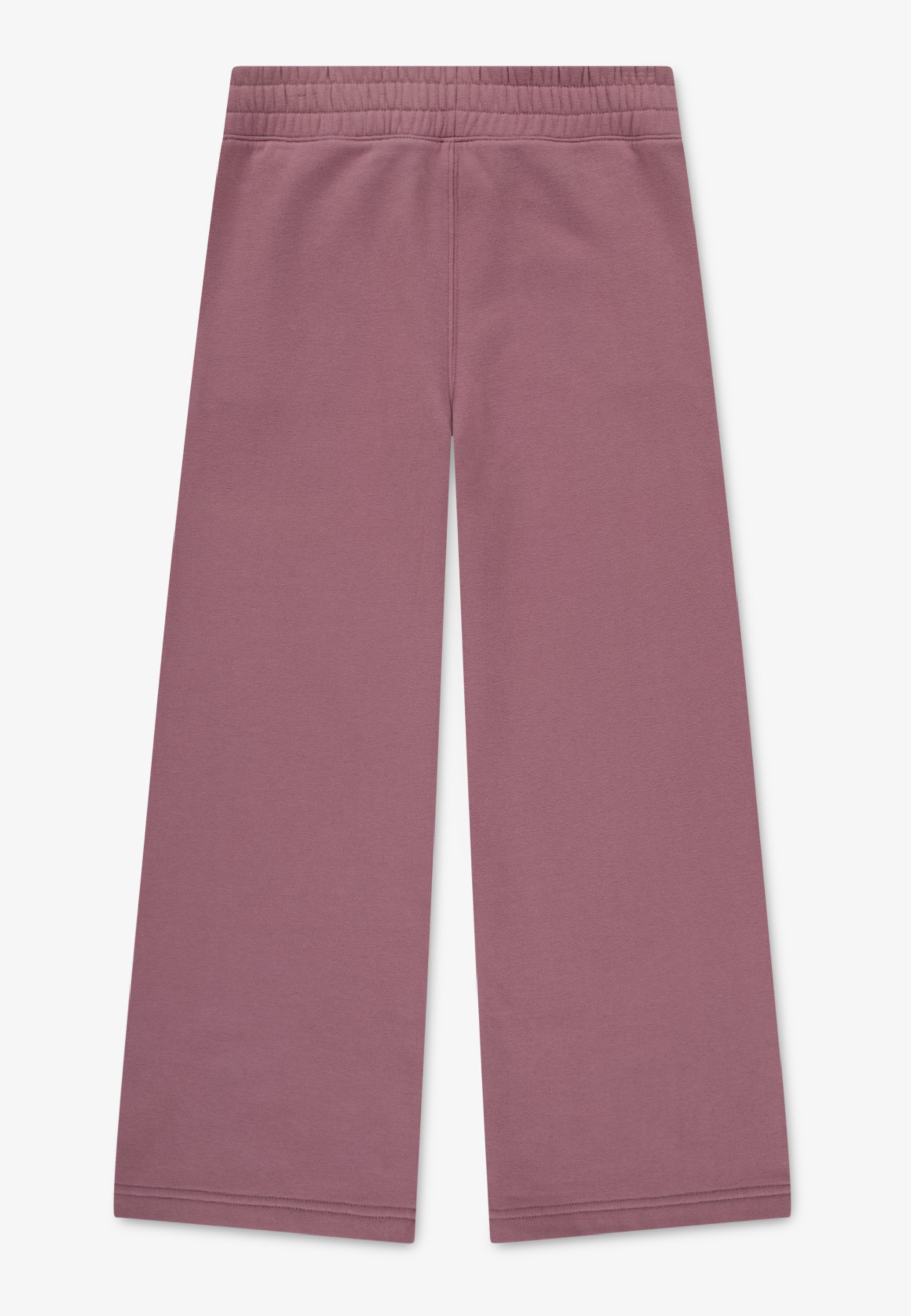 Abercrombie & Fitch ESSENTIAL WIDE LEG - Spodnie dresowe - mesa rose