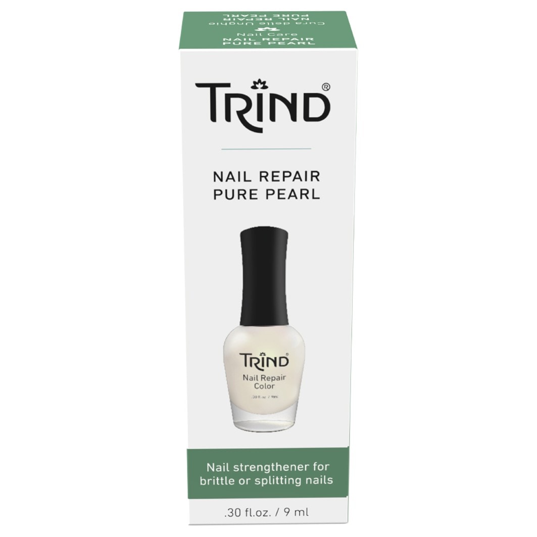 Set de cuidado de uñas Trind, reparador de uñas Pure Pearl - 9 ml