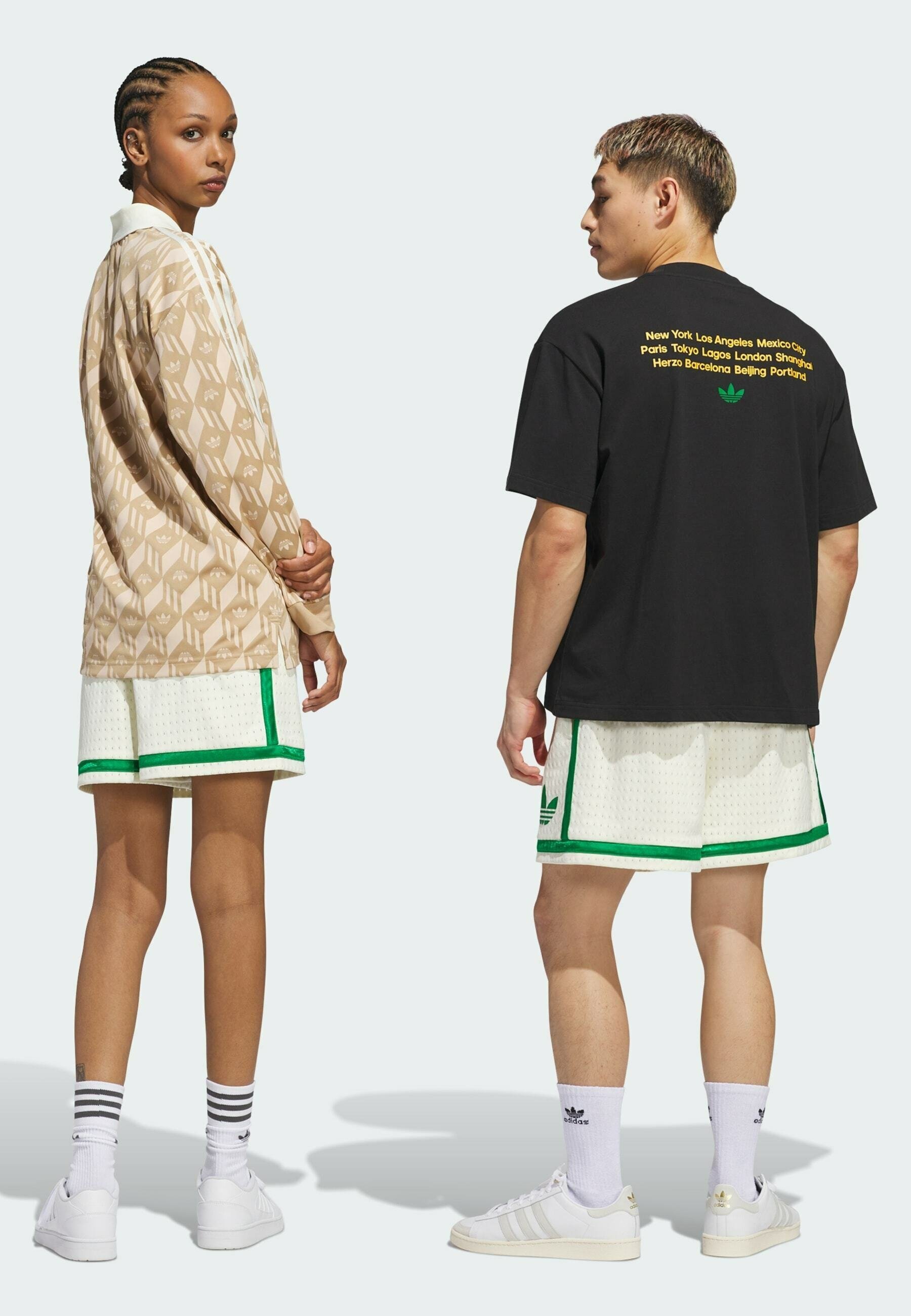 adidas Originals WARP UNISEX - Trainingsbroek - ivoorgroen