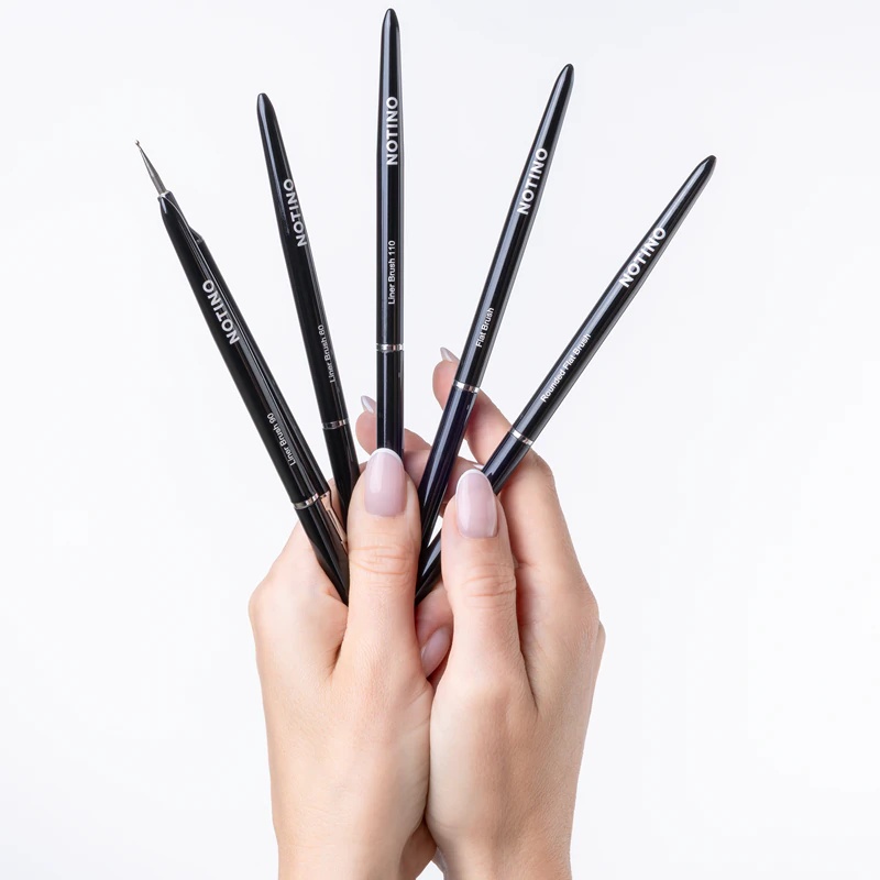 Notino Nail Tools сет четкица за украшавање ноктију