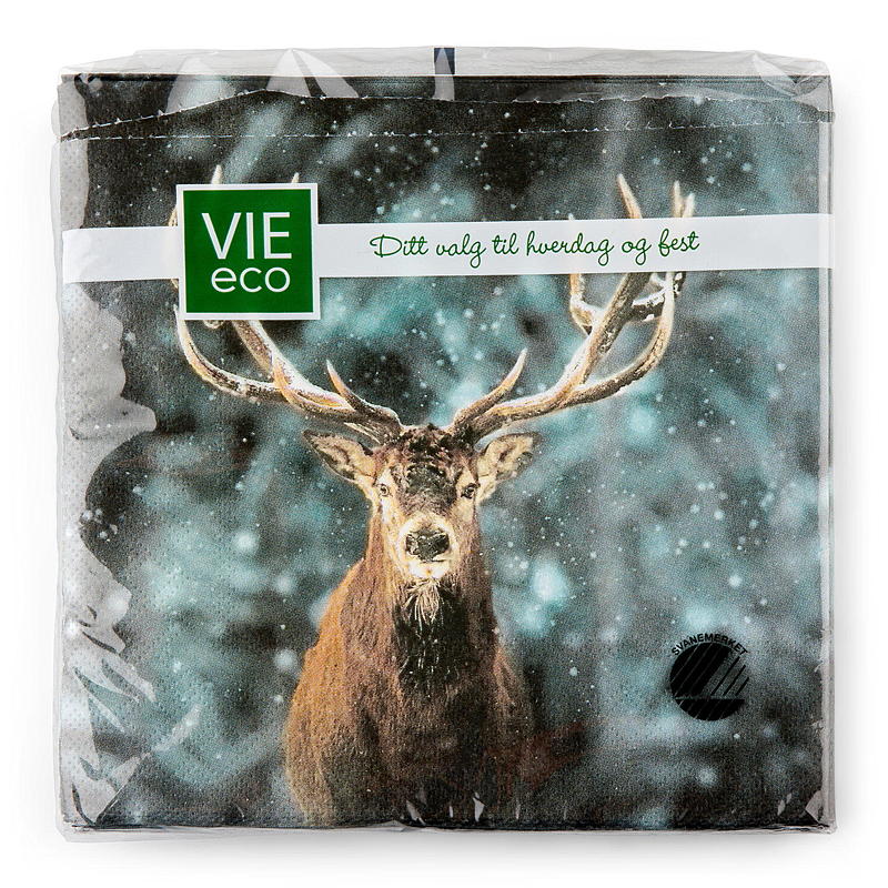 Vie Eco Servetter 20-pack 33x33 cm, Vinter