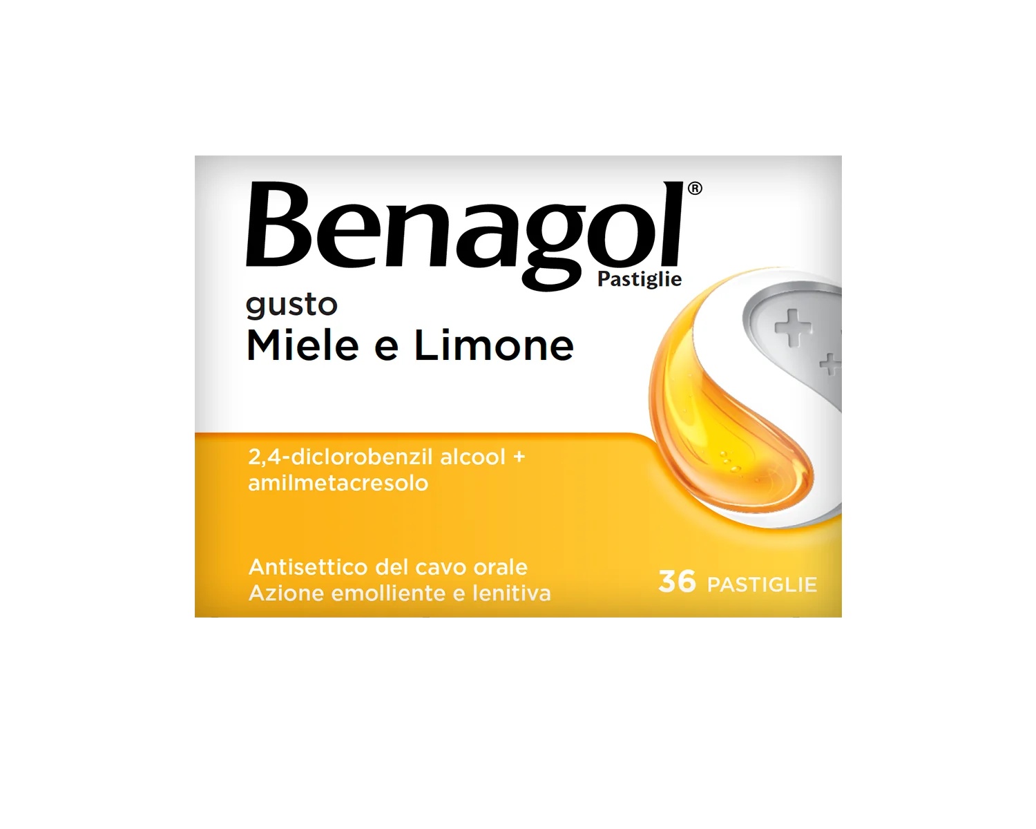 BENAGOL Benagol con limón 36 pastilek na bolest v krku