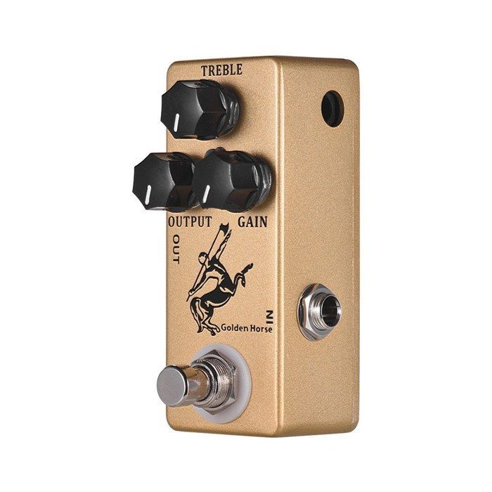 Pédale d'effets pour guitare électrique - RNCYN - Mini classique - Effet surcharge - Pour guitare et basse