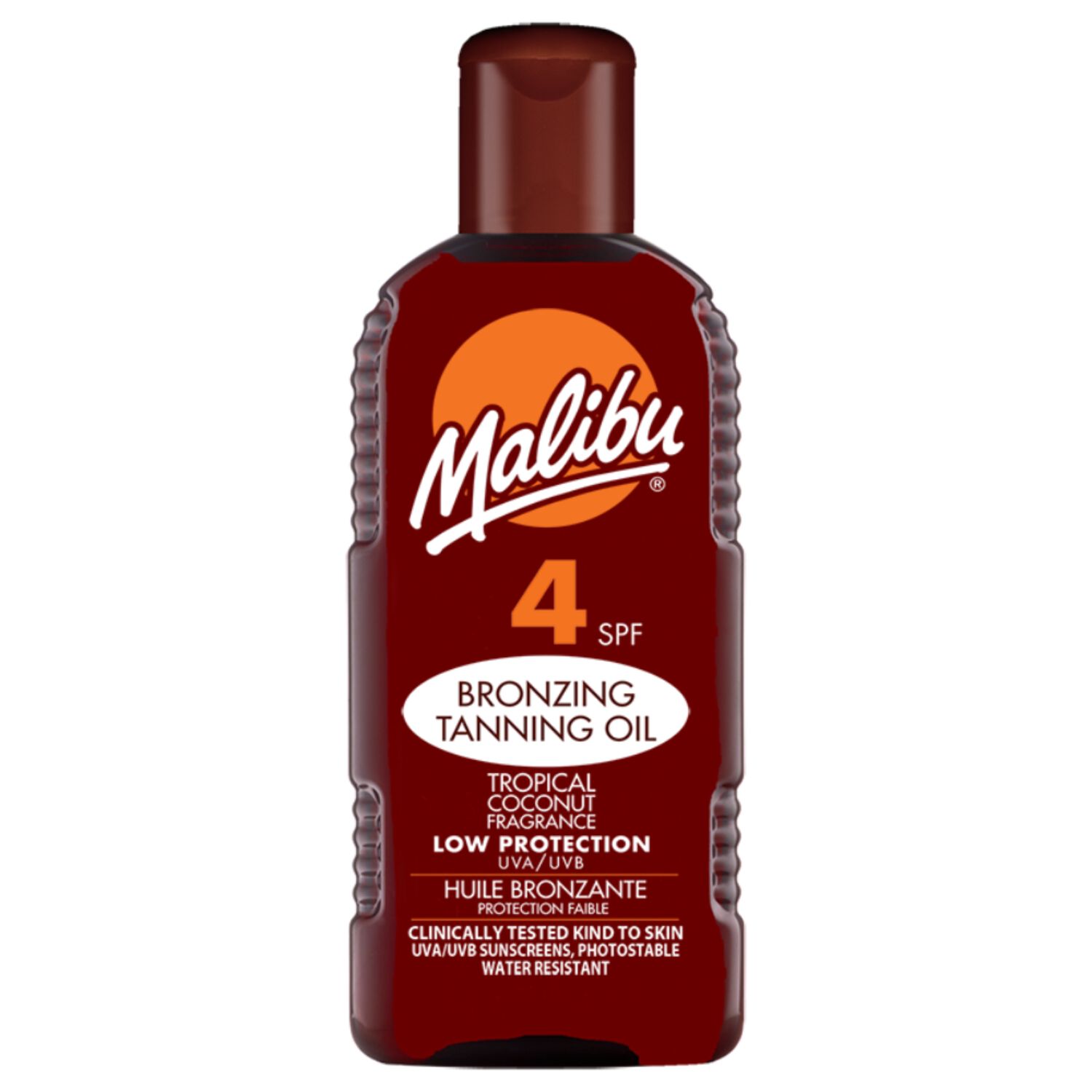 Λάδι μαυρίσματος Malibu Bronzing