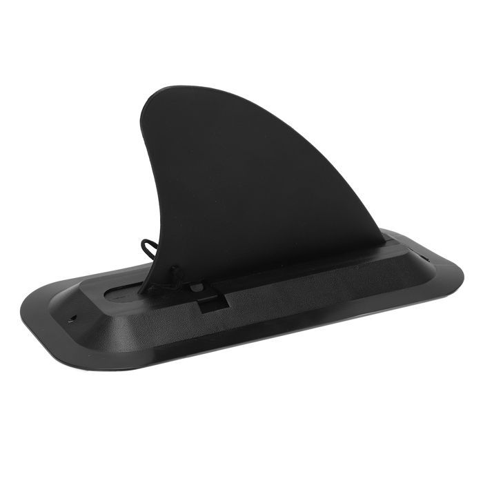 Quilha de substituição para prancha de surf inflável com sistema de liberação rápida e quilha central deslizante.